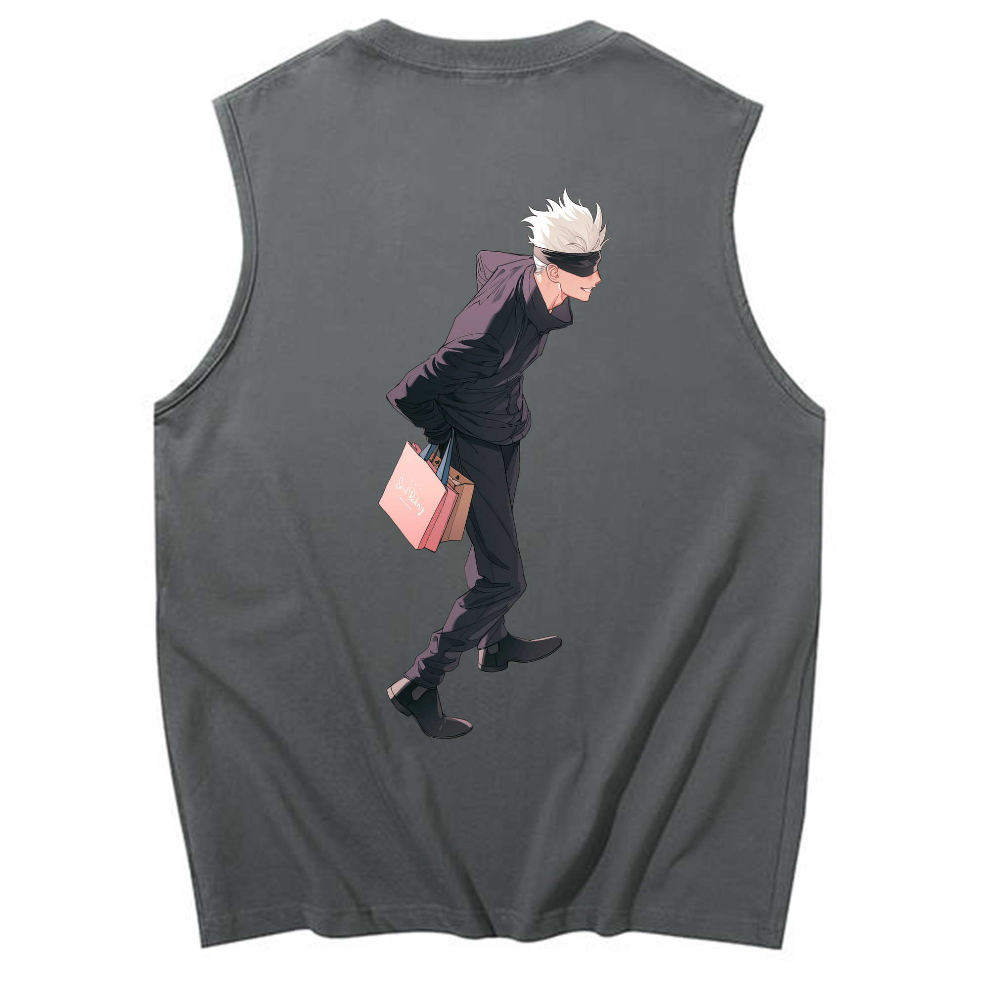 （画像用） 呪術廻戦 Jujutsu Kaisen コットン100％タンクトップ（背面プリント）